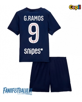 Paris Saint-Germain Goncalo Ramos #9 Echipament de Fotbal Replică 2025-26 Copii Acasa (+ Șorturi)